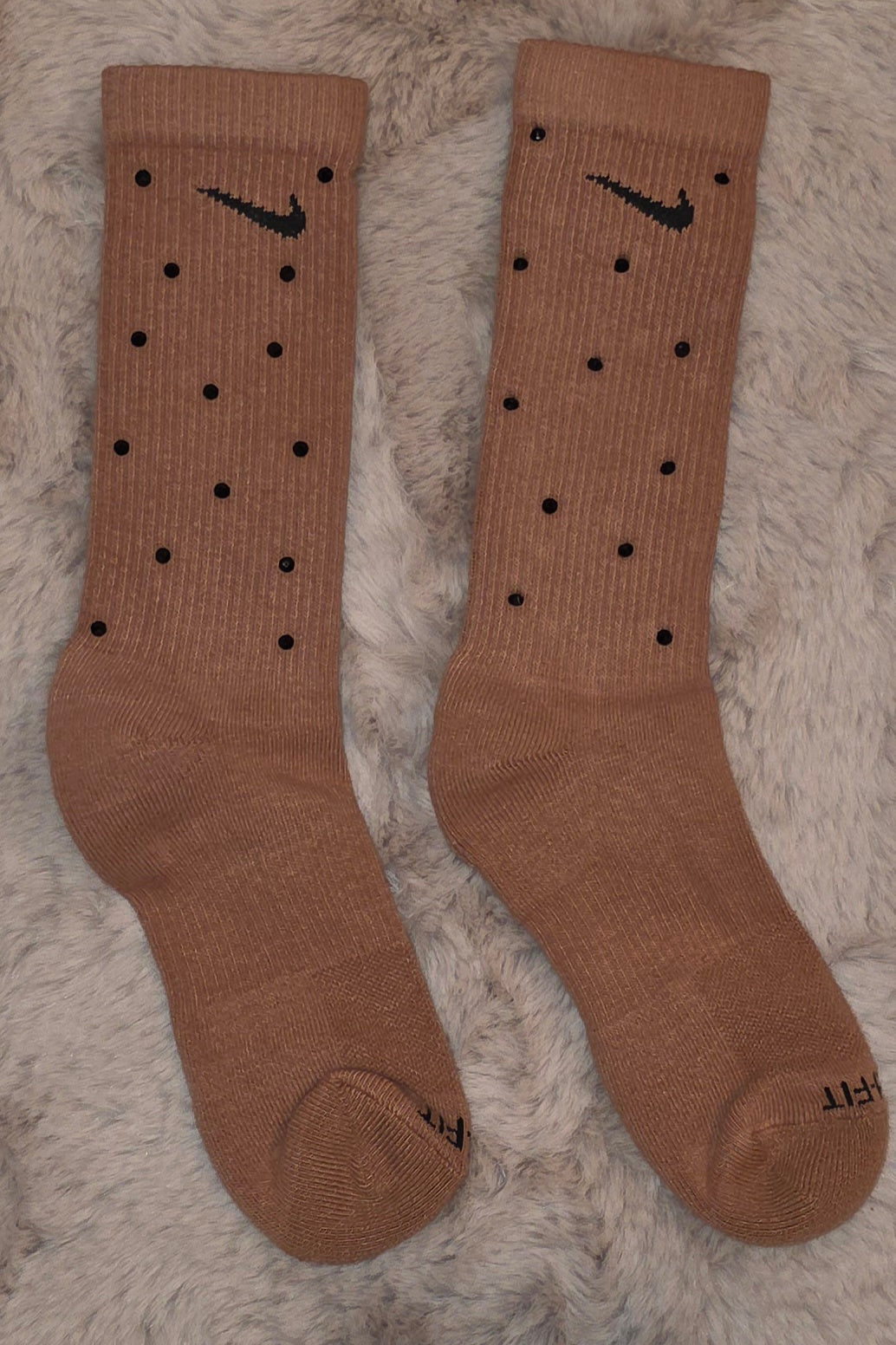 Nike plus bedazzled socks