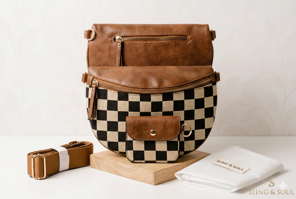 Brown purse